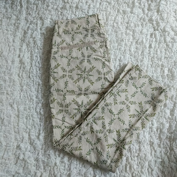 Anthropologie Pants - LAST DAY 10/09/2020! Charlie Trouser in Leaf Print